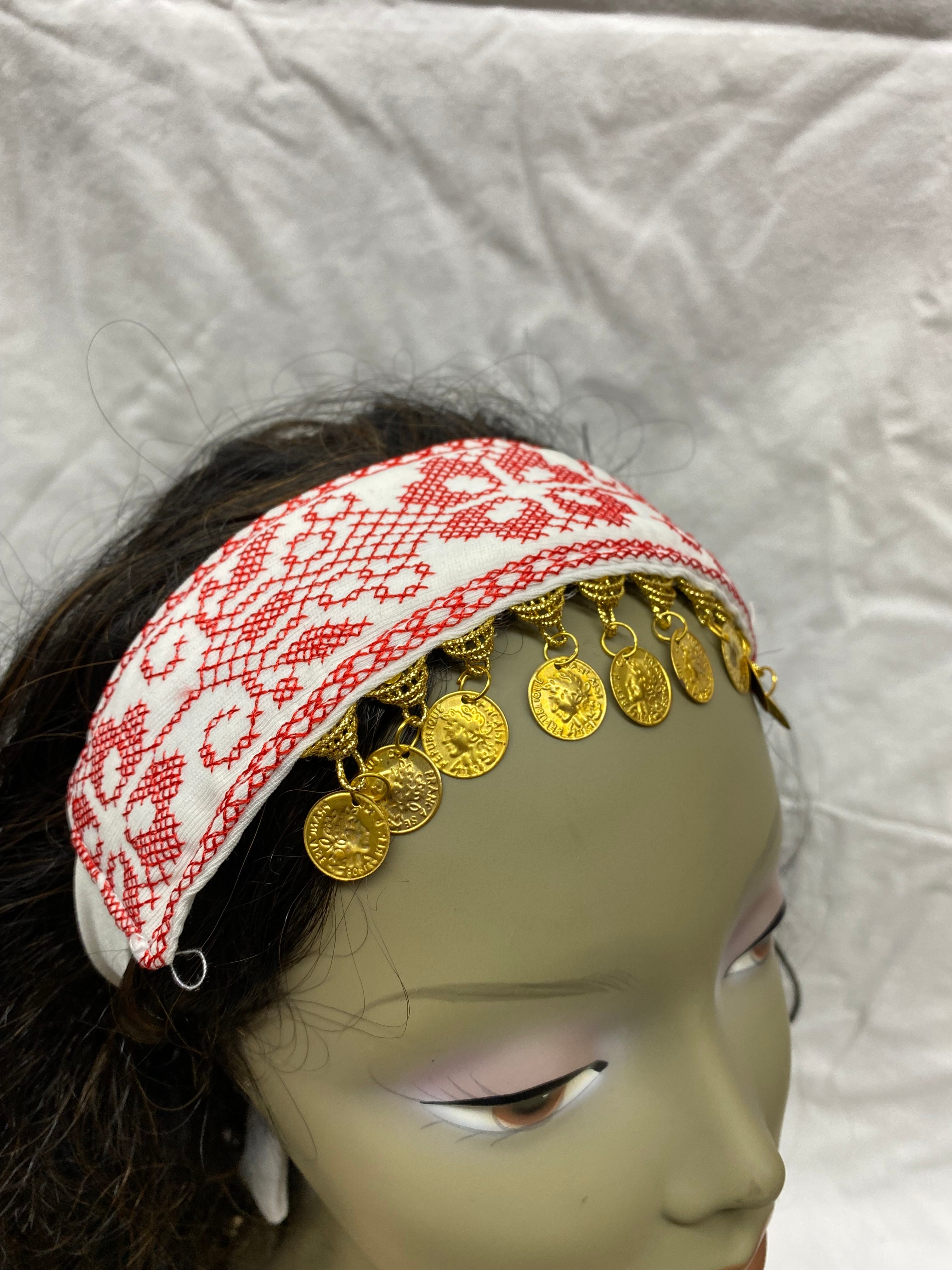 Coin best sale head scarf