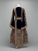 Malka Velvet Thobe - Purple