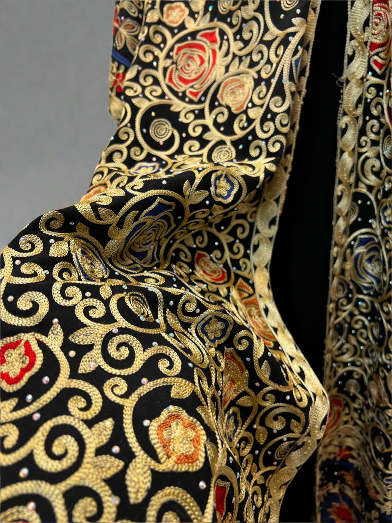 Elegantly Loom Embroidered Dress