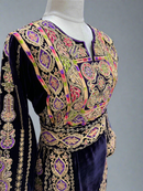 Malka Velvet Thobe - Purple