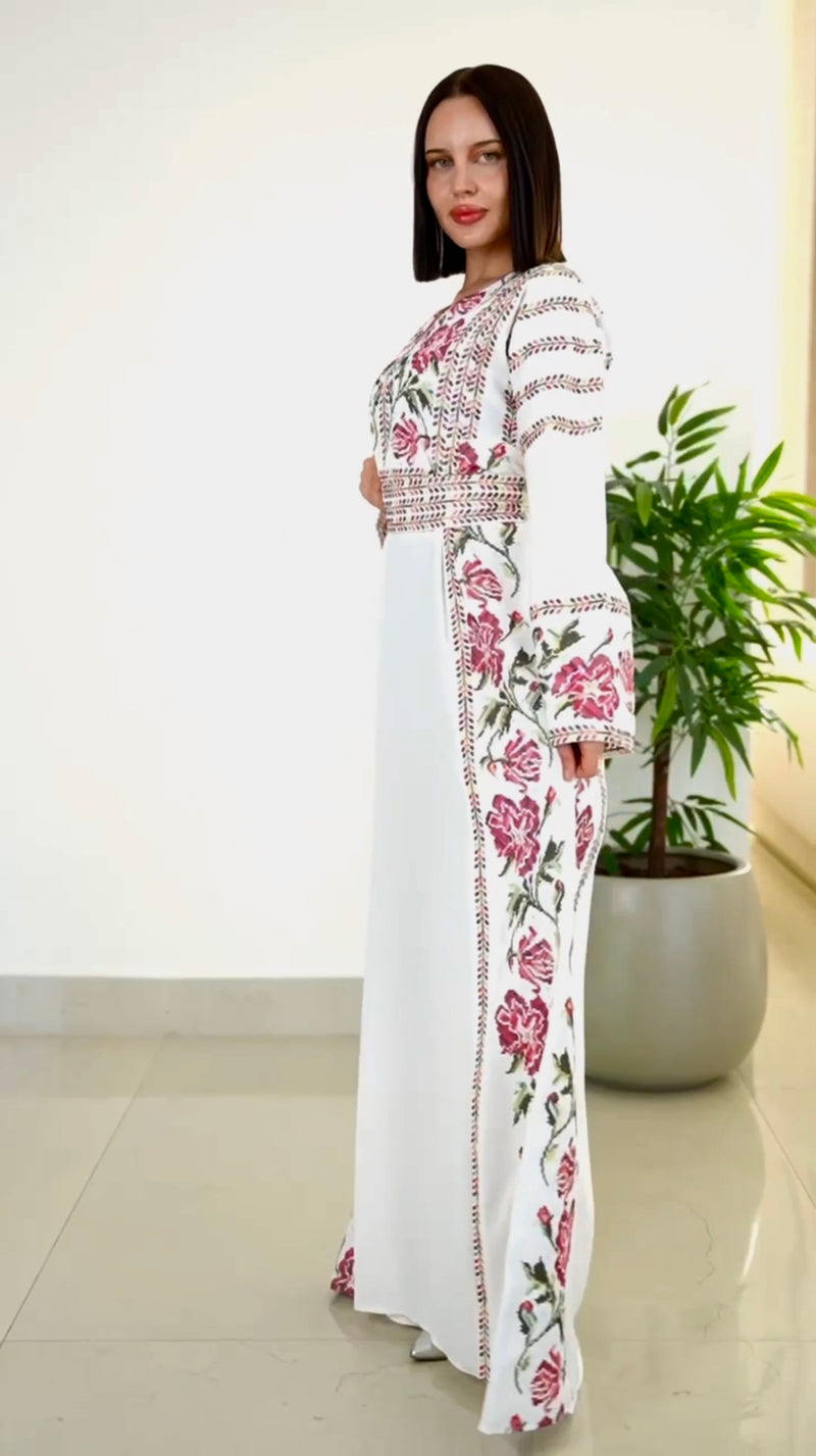 Al Jouri Thobe - White