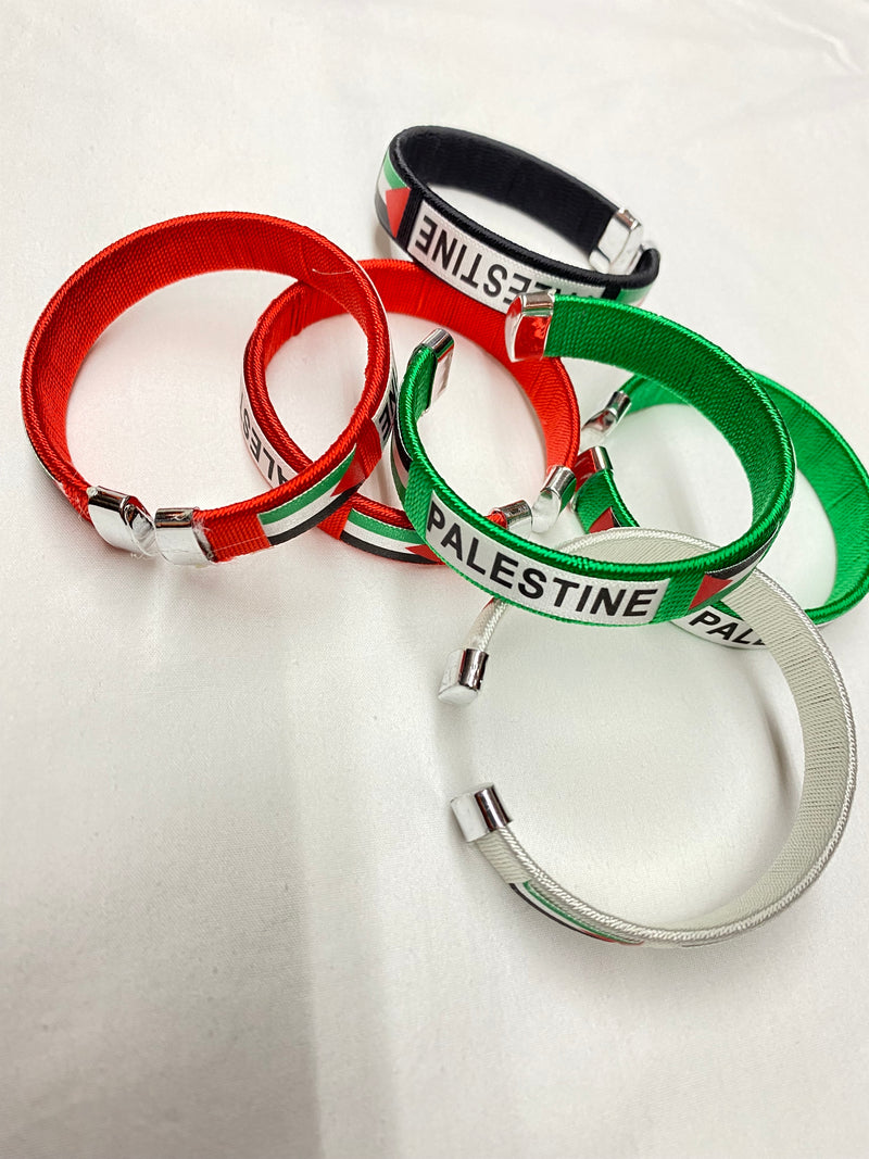 palestinian flag bracelet [different colors]