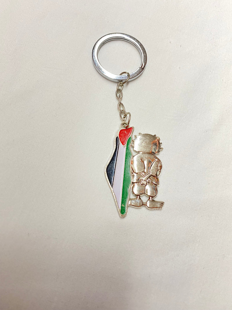 Palestinian handala key chain